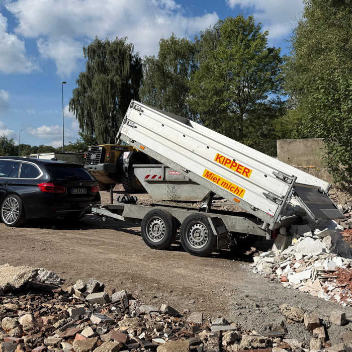 Anhängerverleih für private und gewerbliche Transporte